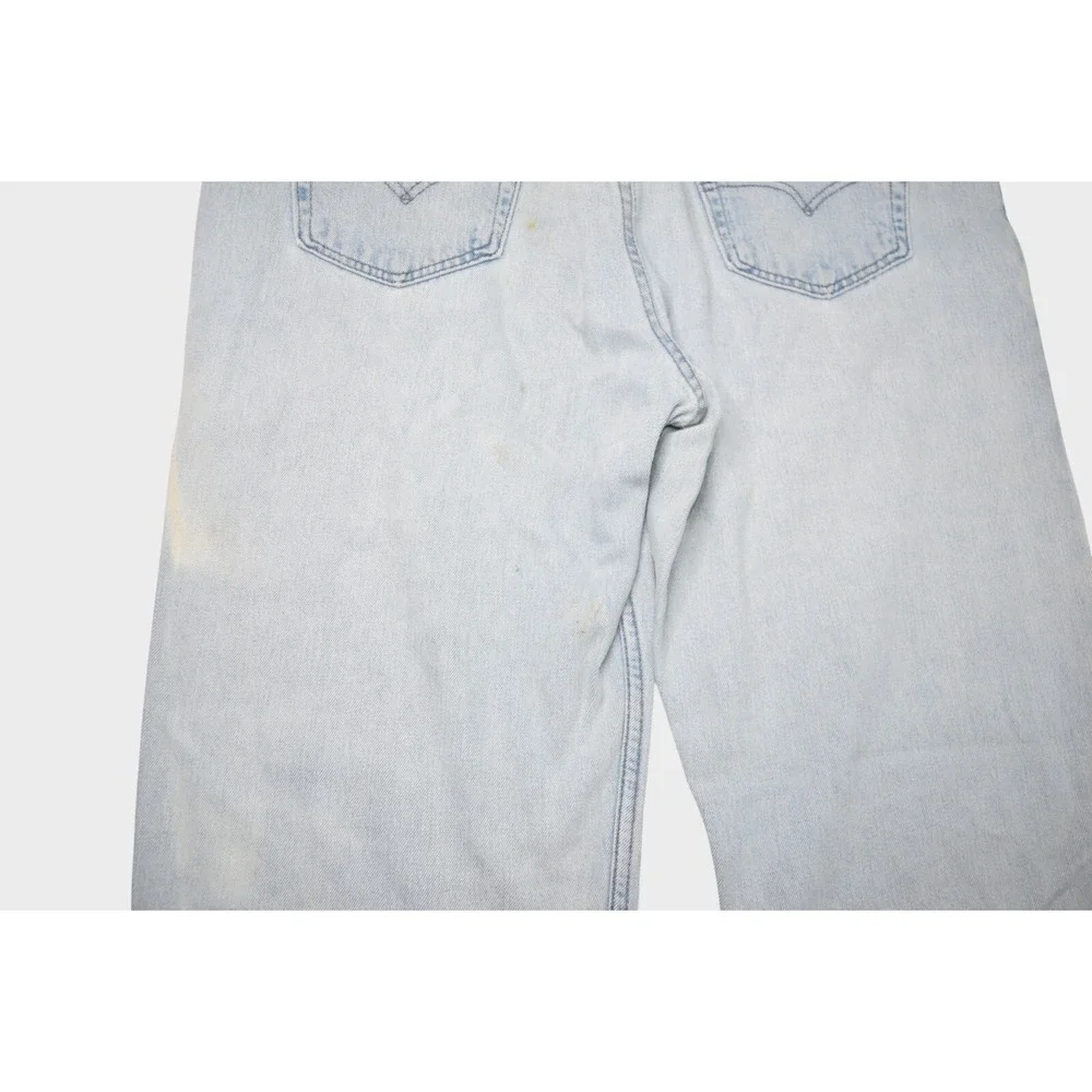 Vintage Levis Jeans Mens 38x32 Silvertab Lightweight Denim Relaxed Made in USA